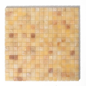 Mozaika onyksowa miodowa poler 30.5x30.5x1cm