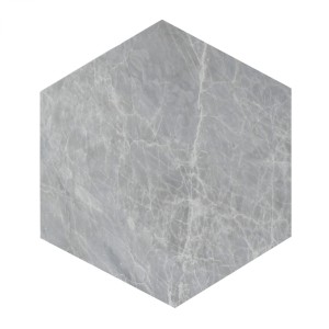 Płytka marmurowa szara Nordic Grey szczotkowana 25x29x1,25 cm