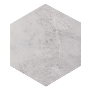 Płytka marmurowa szara Ice Grey szczotkowana 25x29 x1,25 cm