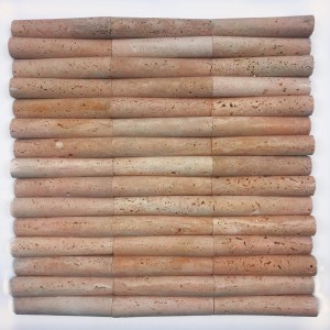 Mozaika trawertynowa bamboo Trawertynu Classic Light 30x30x1,9cm