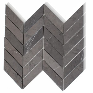 Mozaika marmurowa chevron Pietra Grey 24,1x29,1