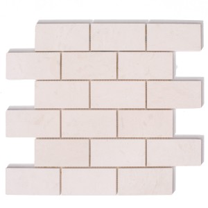 Mozaika cegiełki Brick Bone Patara Limestone 31,5x31,5