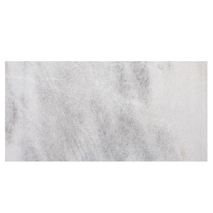 Płytka marmurowa biała Bianco Neve Deco polerowana 30x60x2 cm