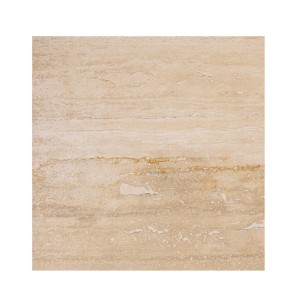 Płytka trawertynowa beżowa Classic Light polerowana 30,5x30,5x1 cm