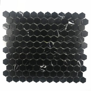 Mozaika marmurowa heksagon tundra grey 26,5x30