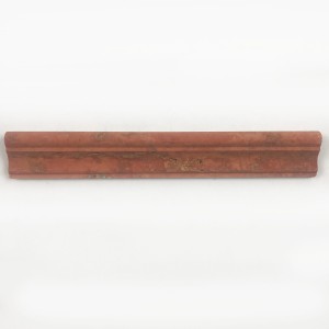 Cokół-wałek trawertyn czerwony Cornice Persian Red satyna 4x30,5 cm