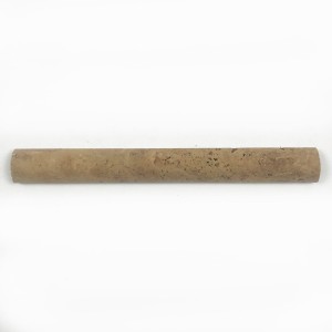 Cokół-wałek trawertyn brązowy Cigar Noce satyna 3x30,5 cm