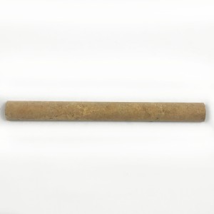 Cokół-wałek trawertyn brązowy Cigar Gold satyna 3x30,5 cm