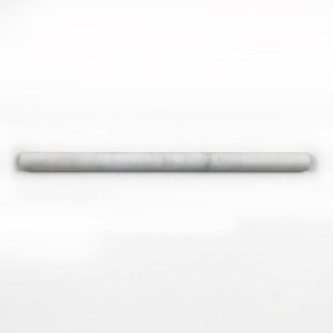 Cokół-wałek marmurowy pencil biały satyna Glacier White 2x30,5 cm