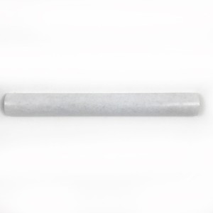 Cokół-wałek marmurowy poler half round Bianco Neve 3,7x30,51 cm