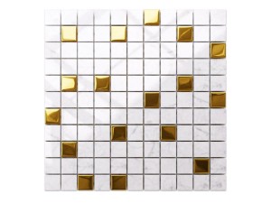 MOZAIKA SZKLANA MARMUR GOLDEN MARBLE 30x30cm 8mm