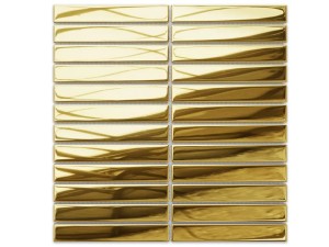 MOZAIKA SZKLANA PIANO GOLD ZŁOTA METALIC