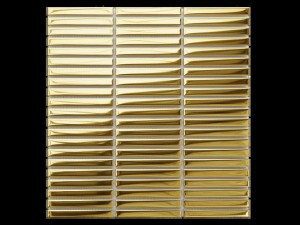 MOZAIKA SZKLANA MINI PIANO GOLD ZŁOTA METALIC