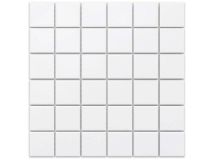 MOZAIKA CERAMICZNA SQUARE WHITE MAT