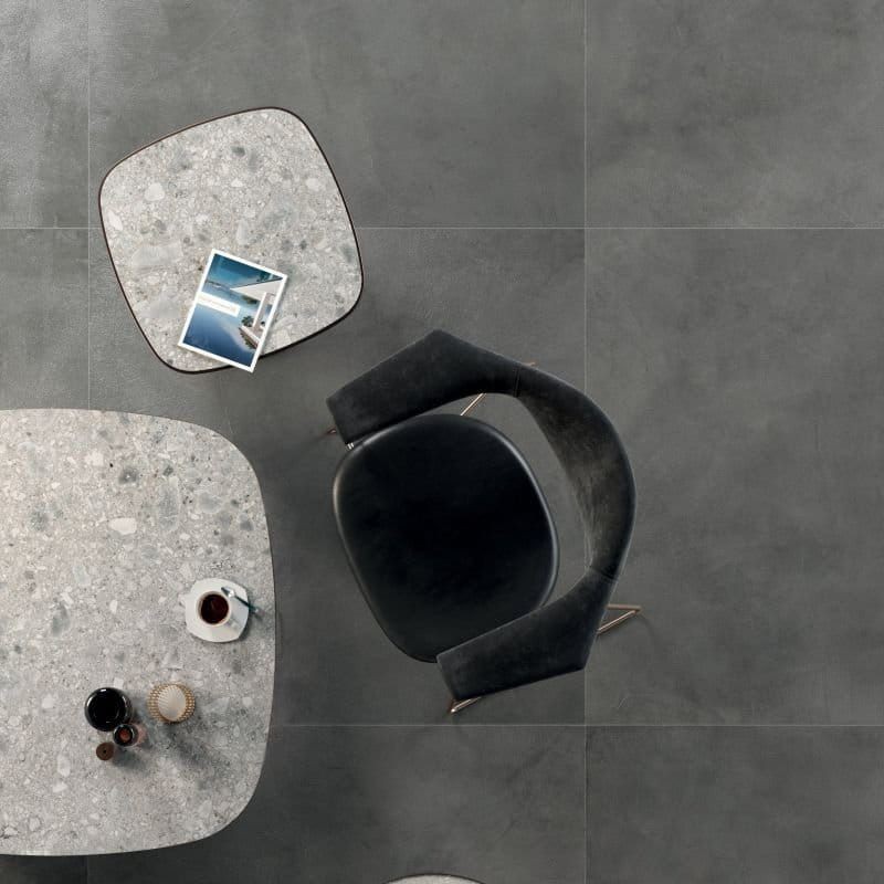 Ariana Luce Piombo Naturale 80x80 płytki gresowe imitujące beton 114659