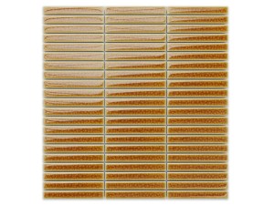 MOZAIKA CERAMICZNA MINI PIANO BROWN CRACKLE