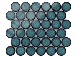 MOZAIKA CERAMICZNA CIRCLE DOTS ATLANTIC POŁYSK