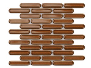 MOZAIKA CERAMICZNA SAVOIARDI CARAMEL BROWN