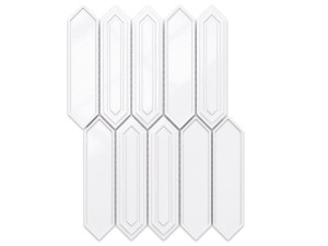 MOZAIKA CERAMICZNA VERTIGO WHITE BIAŁA