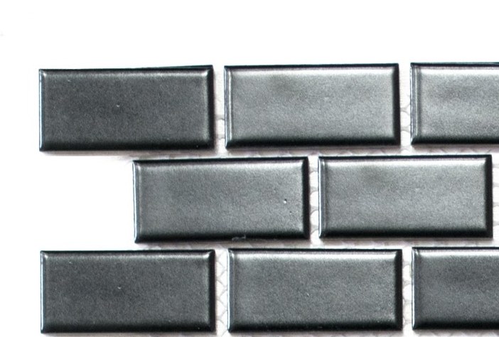 Mozaika mini cegiełka czarny mat Metropol MM 0412 29,8 x 29,8 75671