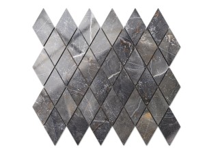 MOZAIKA GRESOWA KARO ROMB SHINESTONE