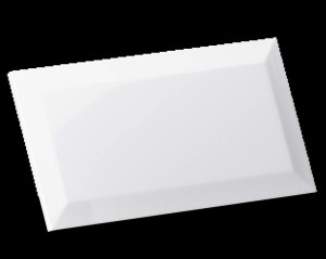 PŁYTKA ŚCIENNA METRO WHITE BIAŁA POLER 10x20cm gat. I