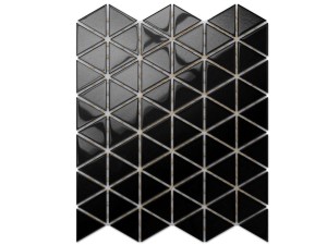 MOZAIKA SZKLANA TRIANGLE BLANKET CZARNA BLACK