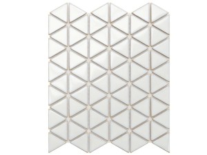 MOZAIKA CERAMICZNA TRIANGLE BLANKET SOFT CREMA BIAŁA
