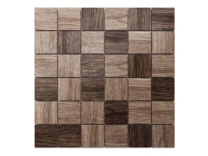 MOZAIKA GRESOWA NATURAL WOOD DREWNOPODOBNA BC KOSTKA 4.8 CM