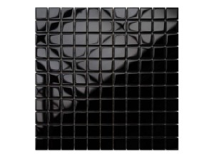 MOZAIKA SZKLANA CZARNA NERO 30x30cm