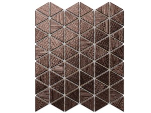 MOZAIKA SZKLANA TRIANGLE BLANKET COPPER BROWN