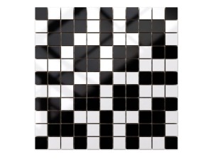 MOZAIKA CERAMICZNA Geometric® 13 CZARNA BIAŁA