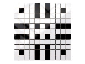 MOZAIKA CERAMICZNA Geometric® 14 CZARNA BIAŁA