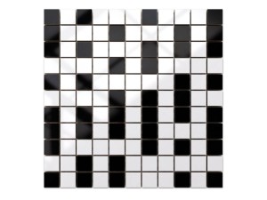 MOZAIKA CERAMICZNA Geometric® 15 CZARNA BIAŁA