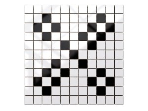 MOZAIKA CERAMICZNA Geometric® 18 CZARNA BIAŁA