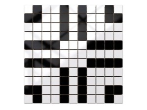 MOZAIKA CERAMICZNA Geometric® 19 CZARNA BIAŁA