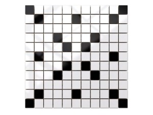 MOZAIKA CERAMICZNA Geometric® 20 CZARNA BIAŁA