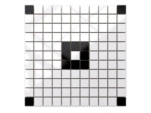 MOZAIKA CERAMICZNA Geometric® 21 CZARNA BIAŁA