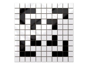 MOZAIKA CERAMICZNA Geometric® 22 CZARNA BIAŁA