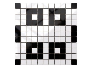 MOZAIKA CERAMICZNA Geometric® 23 CZARNA BIAŁA