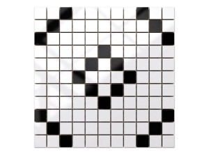 MOZAIKA CERAMICZNA Geometric® 24 CZARNA BIAŁA