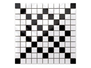 MOZAIKA CERAMICZNA Geometric® 3 CZARNA BIAŁA