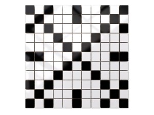 MOZAIKA CERAMICZNA Geometric® 6 CZARNA BIAŁA