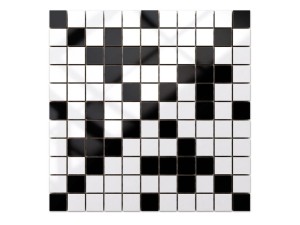 MOZAIKA CERAMICZNA Geometric® 7 CZARNA BIAŁA
