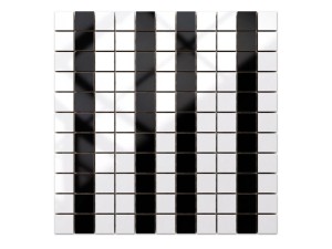 MOZAIKA CERAMICZNA Geometric® 8 CZARNA BIAŁA