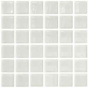 MOZAIKA BASENOWA TOGAMA 5x5 BLANCO POŁYSK