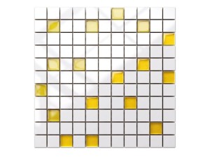 MOZAIKA CERAMICZNA SZKLANA ŻÓŁTA