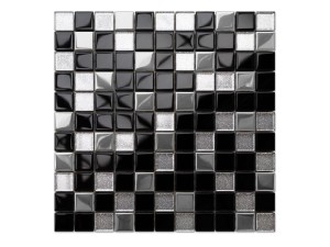 MOZAIKA SZKLANA BLACK LAKE 30x30cm 8mm