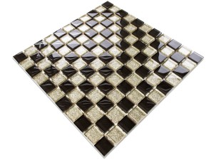 MOZAIKA SZKLANA CLASSIC CHESS 30x30cm 8mm