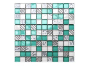 MOZAIKA SZKLANA COOL MINT 30x30cm 8mm
